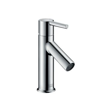 Axor Starck Waschtischarmatur 80 mit Hebelgriff und Zugstangen-Ablaufgarnitur