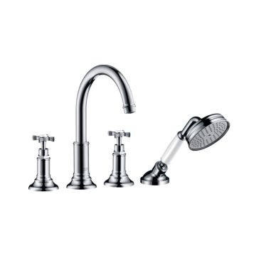 Axor Montreux Wannenrandarmatur mit Kreuzgriffen