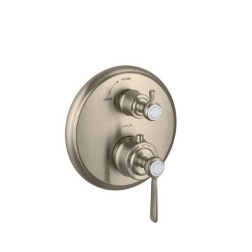 Axor Montreux Thermostat Unterputz mit Hebelgriff und Absperrventil