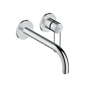 Axor Uno Waschtischarmatur Unterputz mit Bügelgriff und Ablaufgarnitur