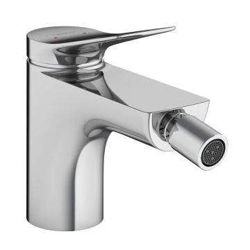 Hansgrohe Vivenis Bidetarmatur mit Zugstangen-Ablaufgarnitur