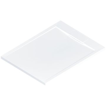 HSK Duschwanne Rechteck-Duschwanne 90x140 - superflach, Marmor-Polymer