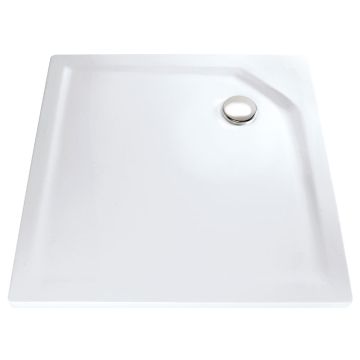 HSK Duschwanne Quadrat-Duschwanne 80x80, superflach, Acryl