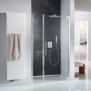 HSK K2P Drehtür für Nische mit Nebenteil 75 cm