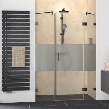 HSK Aperto Pro Duschtür für Raumnische, pendelbare Drehtür an Nebenteill