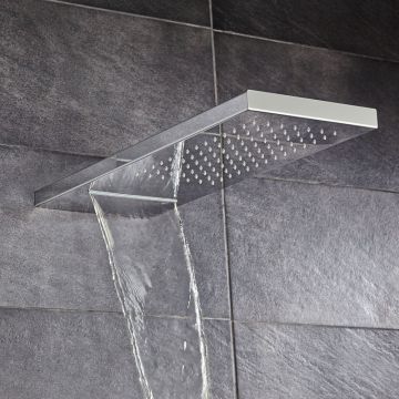 HSK Shower und Co Kopfbrause / Regentraverse Lavida Plus mit Schwallbrause