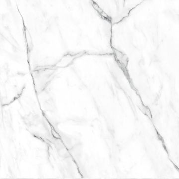 HSK Renodeco Muster Wandverkleidung Hochglanz, Marmor, Carrara-Weiß