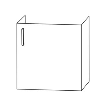 Laguna Waschtischunterschrank 37 cm Skizze