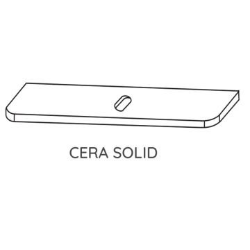 Laguna Orbis Waschtischplatte - 81 cm Skizze