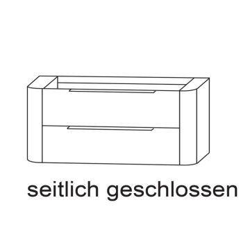 Laguna Orbis Waschtischunterschrank - 81 cm Skizze
