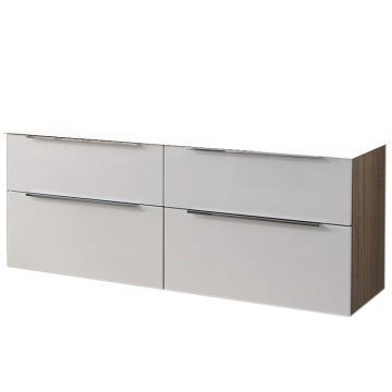 Laguna Life plus Waschtischunterschrank - 140 cm, 4 Metallauszüge