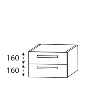 Laguna Platino 2.0 Unterschrank - 30 cm Skizze