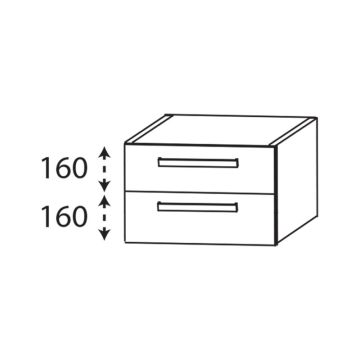 Laguna Platino 2.0 Unterschrank - 50 cm Skizze