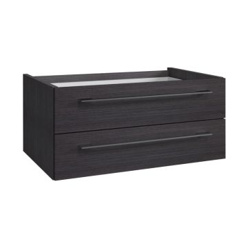 Laguna Platino 2.0 Waschtischunterschrank - 80 cm, Profilansicht