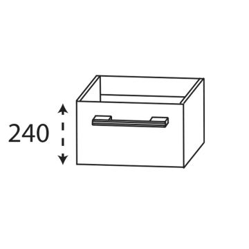 Laguna Reflex Unterschrank - 30 cm Skizze