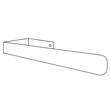 Nordholm Zubehör Handtuchhalter - Joule Handtuchbügel 375 mm, einseitig, Weiss m