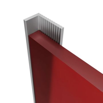 Nordholm Zubehör Befestigung - Abschlussprofil L, 2,8 m