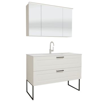 Nobilia Country Badmöbel Set 120 cm