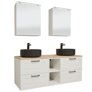 Nobilia Country Badmöbel Set 23 - 150 cm