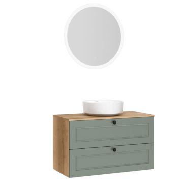 Nobilia Country Badmöbel Set 25 - 100 cm