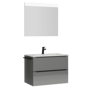 Nobilia City Line Badmöbel Set 3 - 81 cm