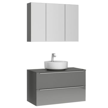 Nobilia On Top Badmöbel Set 100 cm