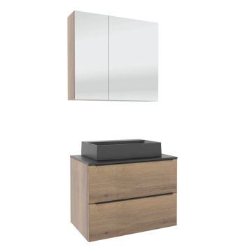 Nobilia Urban Style Badmöbel Set 8 - 80 cm