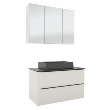 Nobilia Urban Style Badmöbel Set 24 - 100 cm