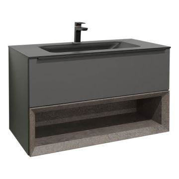 Nobilia Sophie Waschtisch mit Unterschrank Set 6 - 101 cm