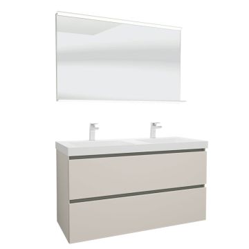 Nobilia Nio Line N Badmöbel Set 19 - 121 cm