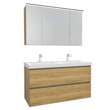 Nobilia Nio Line N Badmöbel Set 20 - 121 cm