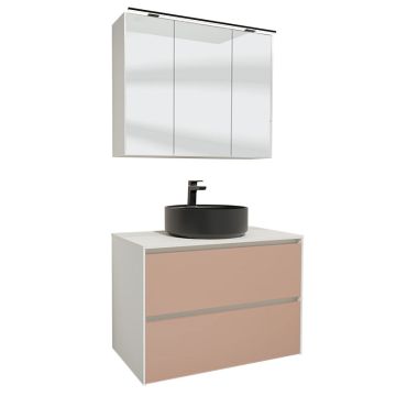 Nobilia Malu Line N Badmöbel Set 10 - 92 cm