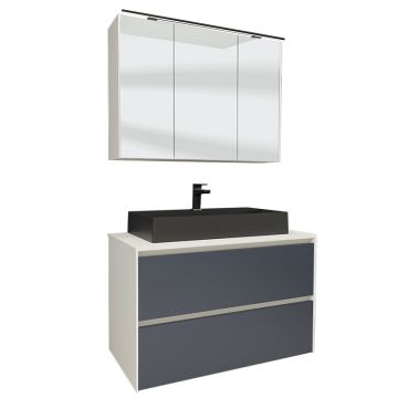 Nobilia Malu Line N Badmöbel Set 19 - 102 cm