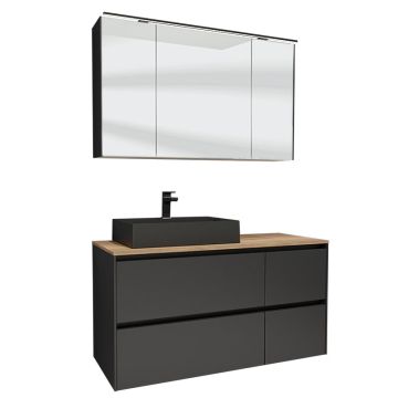 Nobilia Malu Line N Badmöbel Set 33 - 122 cm