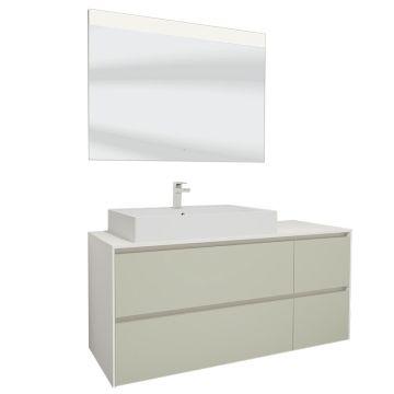 Nobilia Malu Line N Badmöbel Set 42 - 142 cm