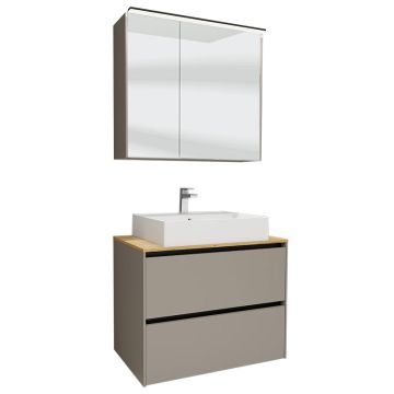 Nobilia Malu Line N Badmöbel Set 4 - 82 cm