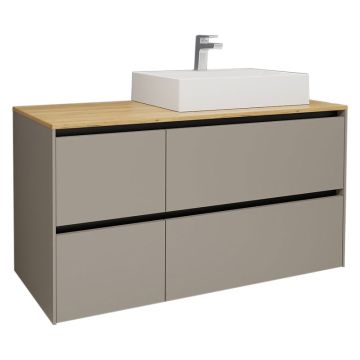 Nobilia Malu Line N Waschtisch mit Unterschrank Set 20 - 122 cm