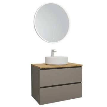 Nobilia Ella Line N Badmöbel Set 17 - 90 cm