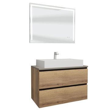 Nobilia Ella Line N Badmöbel Set 27 - 100 cm