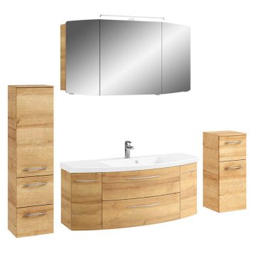 Pelipal Cassca Badmöbel Set - SPRINT - 121 cm + 2x 30 cm