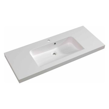 Pelipal Balto Mineralmarmor-Waschtisch 120 cm