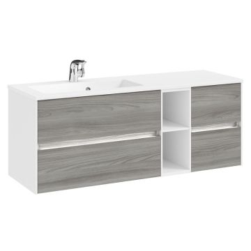 Pelipal Serie 6010 Waschtisch mit Unterschrank Set 133 cm