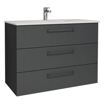 Pelipal Serie 6110 Waschtisch mit Unterschrank Set 101 cm