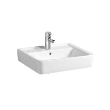 Pelipal PCON Keramik-Aufsatzbecken Geberit Renova Plan 55 cm