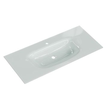 Pelipal PCON Glaswaschtisch 122 cm Optiwhite