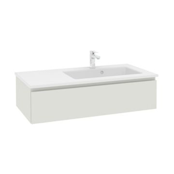 Pelipal PCON Mineralmarmor-Waschtisch mit Unterschrank 107 cm