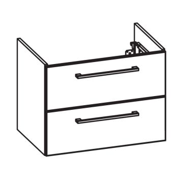 Pelipal PCON Waschtischunterschrank 63 cm