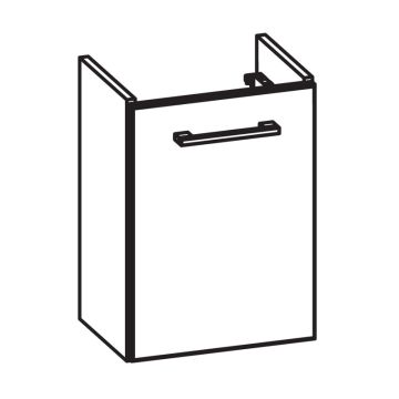 Pelipal PCON Waschtischunterschrank 35 cm Skizze