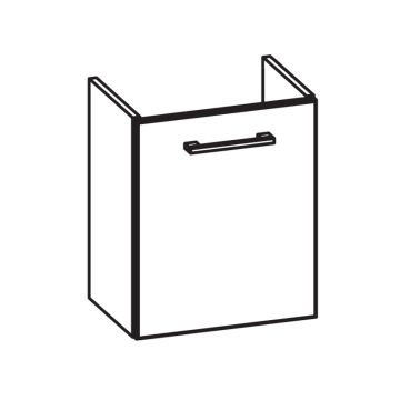 Pelipal PCON Waschtischunterschrank 40 cm Skizze