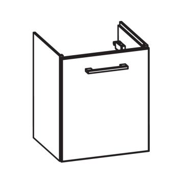 Pelipal PCON Waschtischunterschrank 42 cm Skizze